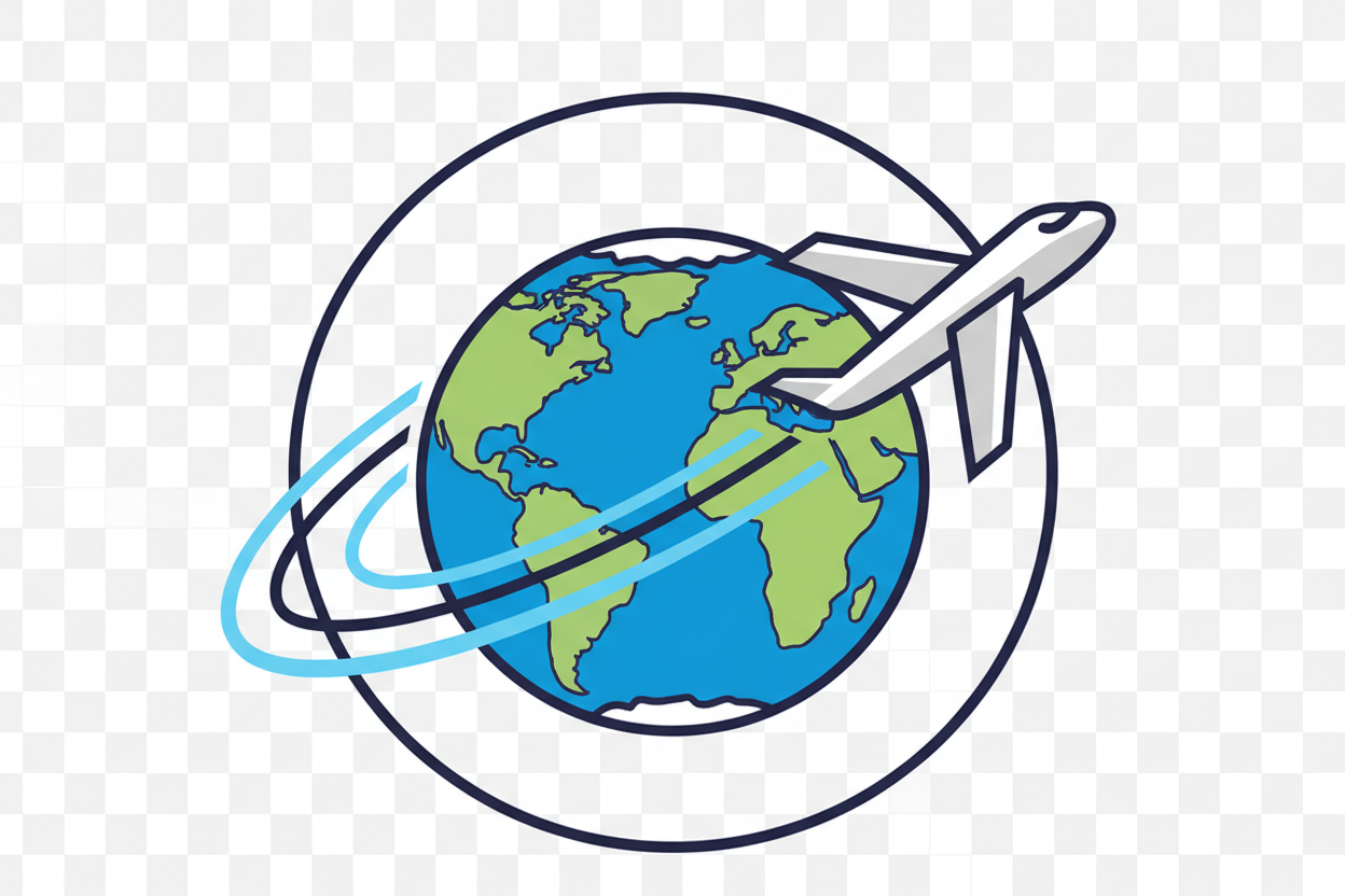 FAST SHIPPING ICON LIKE A AEROPLANE AROUNF EARTH SHPWING FAST SHIPPING+